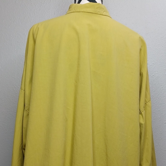 Eleven Stitch Design Art to Wear Atrsy Lagenlook Button Down Front Swing Tunic - Picture 6 of 16